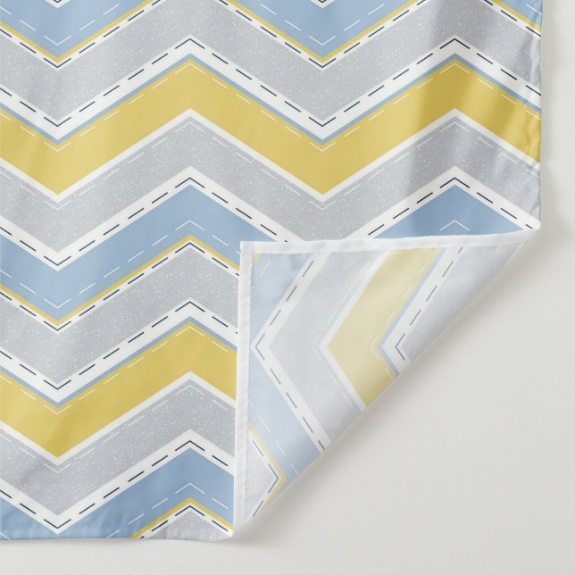 Zigzag pattern  tapestry (Detail)