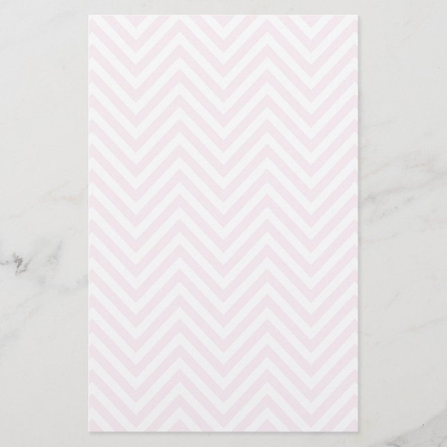ZigZag Personalisable pattern Background Template Stationery (Front)
