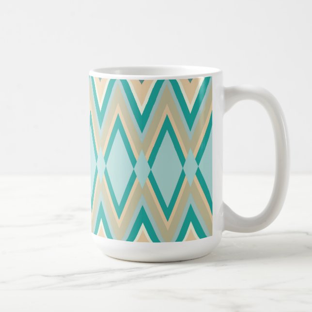 zigzag-phones diagonal coffee mug (Right)