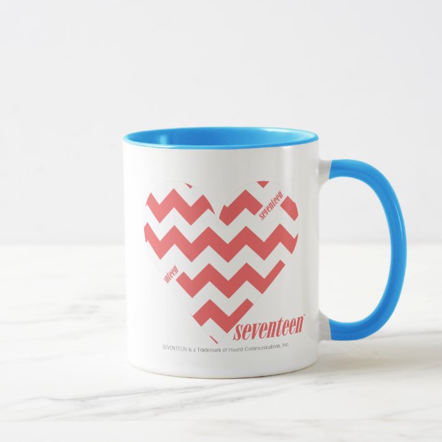 ZigZag Pink 3 Mug (Right)