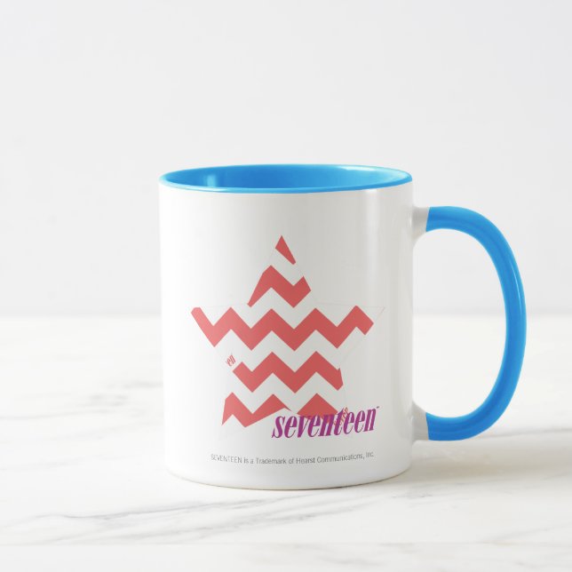 ZigZag Pink 4 Mug (Right)