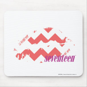 ZigZag Pink Mouse Mat
