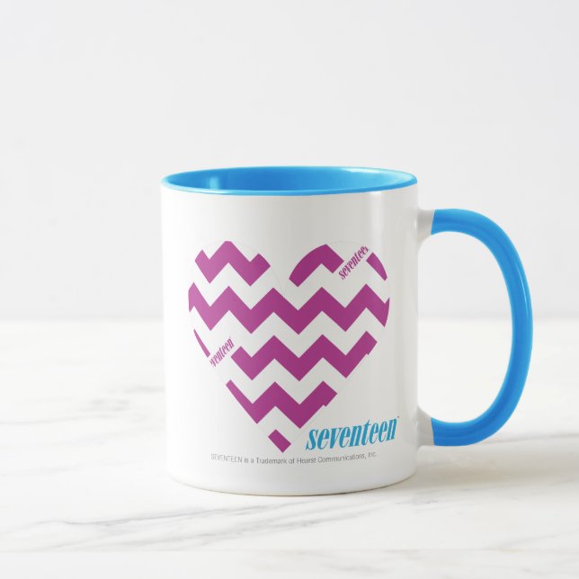 ZigZag Purple 2 Mug (Right)