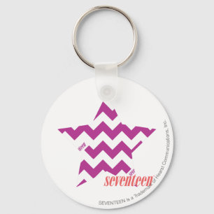 ZigZag Purple 4 Key Ring