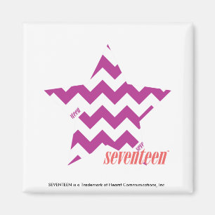 ZigZag Purple 4 Magnet