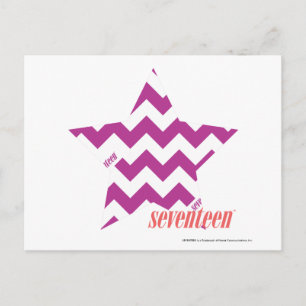 ZigZag Purple 4 Postcard