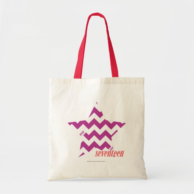 ZigZag Purple 4 Tote Bag (Front)