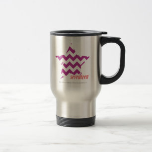 ZigZag Purple 4 Travel Mug
