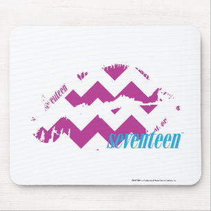 ZigZag Purple Mouse Mat