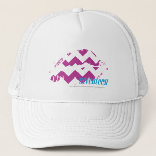 ZigZag Purple Trucker Hat