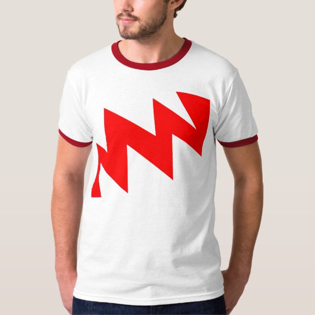 ZigZag - Red T-Shirt (Front)