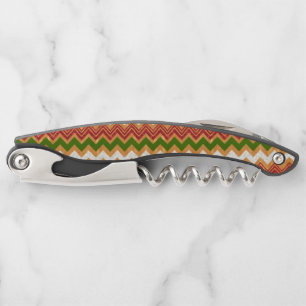 Zigzag seamless pattern corkscrew