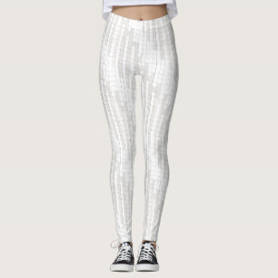 zigzag squares in grey... leggings