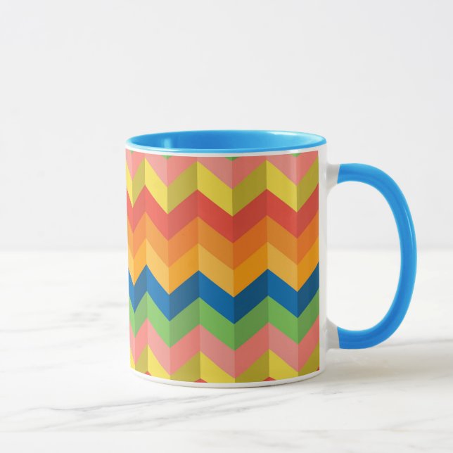 zigzag stripe mug (Right)