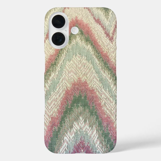 Zigzag Textile Case-Mate iPhone Case (Back)
