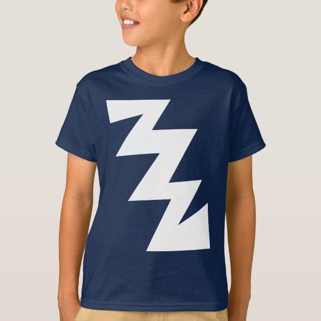ZigZag - White T-Shirt (Front)