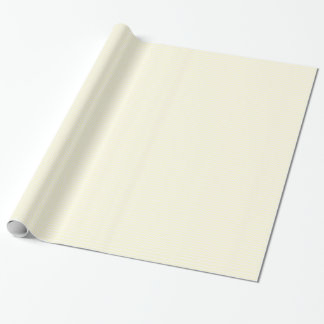 Zigzag Wide  - White and Cream Wrapping Paper