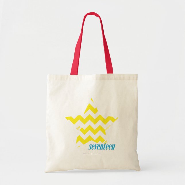 ZigZag Yellow 3 Tote Bag (Front)
