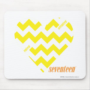 ZigZag Yellow 4 Mouse Mat