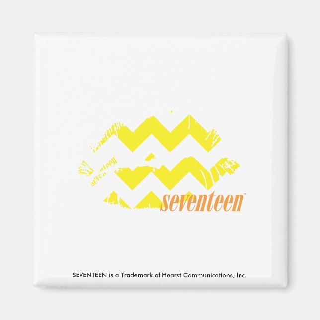 ZigZag Yellow Magnet (Front)