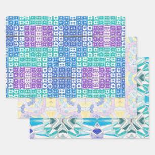 ZigZags Flat Sheet Set of 3