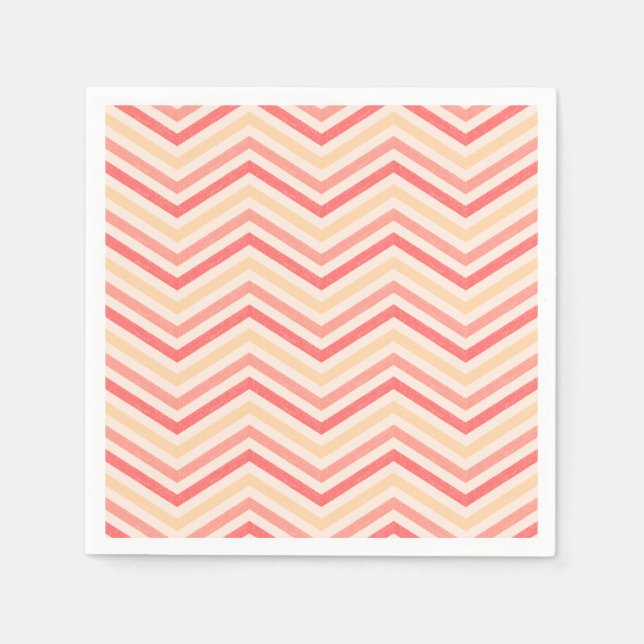 ZigZagZest Sunset Gradient Napkin (Front)