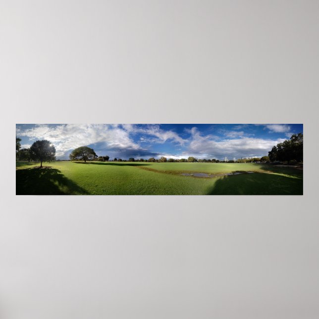 Zilker Park Austin Texas Poster (Front)