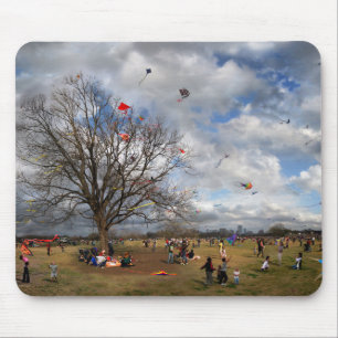 Zilker Park Kite Festival - Austin Texas Mouse Mat