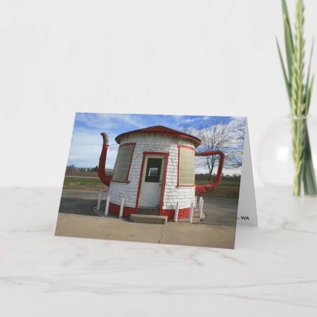 Zillah Teapot Dome Gas Station Card (Front)