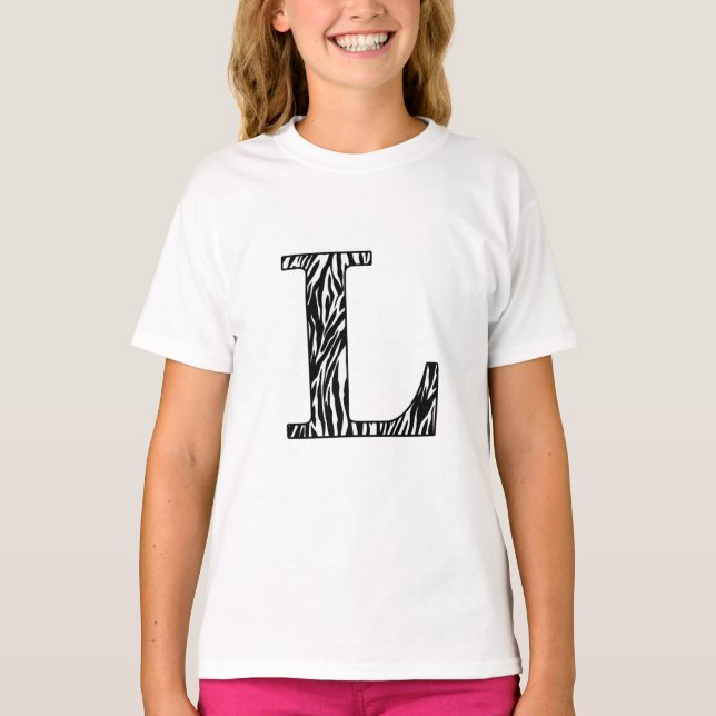 Zilly Zebra L T-Shirt (Front)