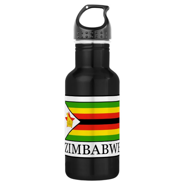 Zimbabwe 532 Ml Water Bottle (Front)
