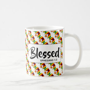 ZIMBABWE  Blessed Ephesians Christian Scripture Coffee Mug