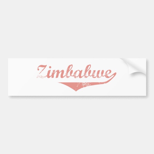Zimbabwe Bumper Sticker (Front)