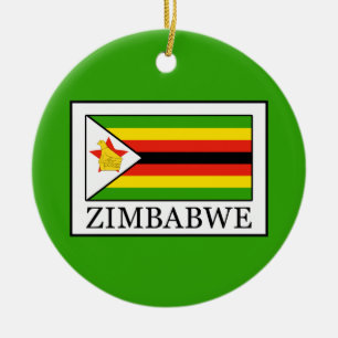 Zimbabwe Ceramic Tree Decoration