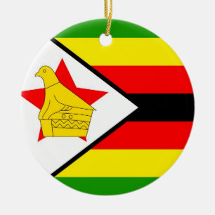 Zimbabwe Ceramic Tree Decoration