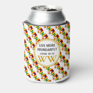 ZIMBABWE Christian 50 Absolutely Fabulous Monogram Can Cooler