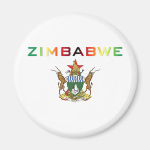 Zimbabwe Coat of Arms Magnet