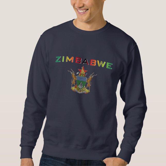 Zimbabwe Coat of Arms Sweatshirt (Front)