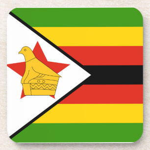 Zimbabwe Flag Coaster