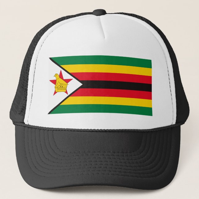 Zimbabwe Flag Hat (Front)