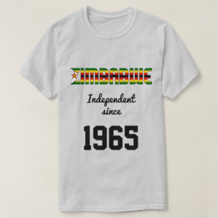 Zimbabwe Flag Independence Celebration T-Shirt