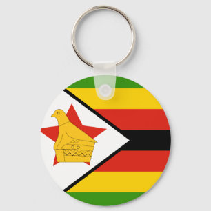 Zimbabwe Flag Key Ring