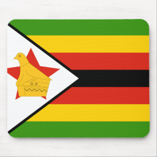 Zimbabwe Flag Mouse Mat
