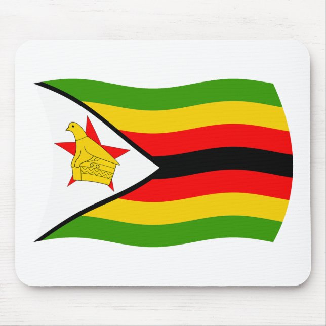 Zimbabwe Flag Mousepad (Front)