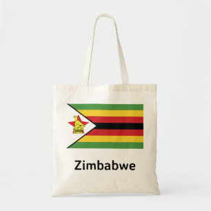 Zimbabwe Flag Tote Bag