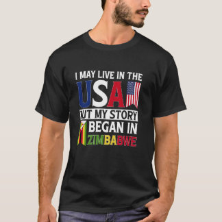 Zimbabwe Flag Zimbabwean T-Shirt