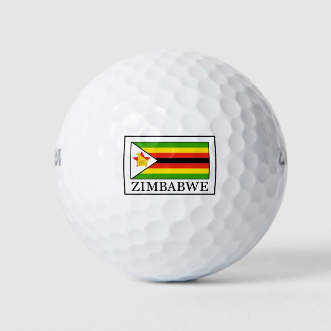 Zimbabwe Golf Balls (Front)
