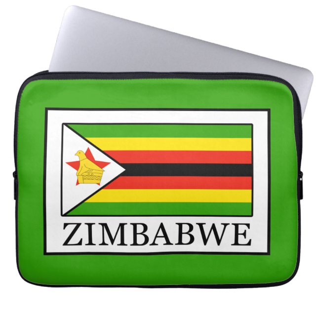 Zimbabwe Laptop Sleeve (Front)