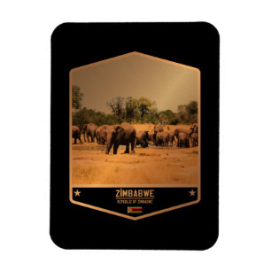 Zimbabwe Magnet