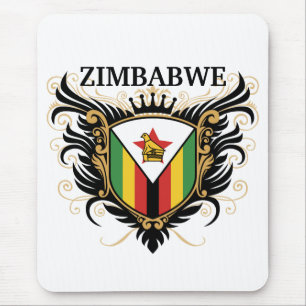 Zimbabwe [personalise] mouse mat
